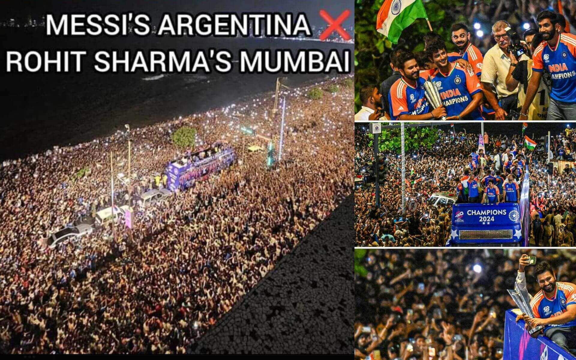 'Messi, Argentina You Lost To India' - Netizens Make Insane Claims After IND's Victory Parade 